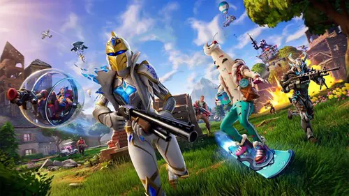 The key art for Fortnite's OG season.