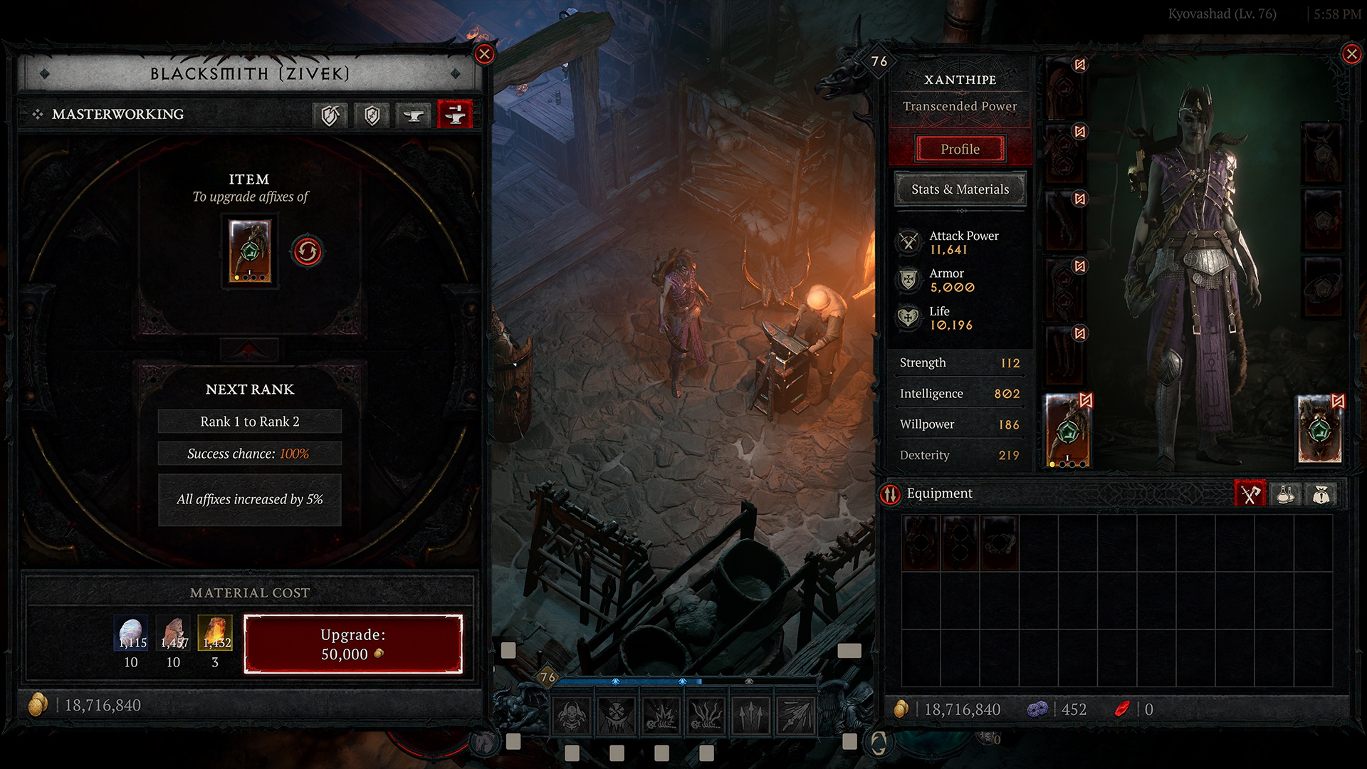 Новая система Masterwork в Diablo 4 поднимет ваше снаряжение на новый уровень