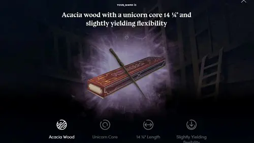 Picking Hogwarts Legacy Wand Early