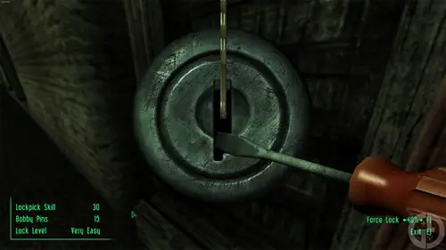 lockpicking in Fallout New Vegas