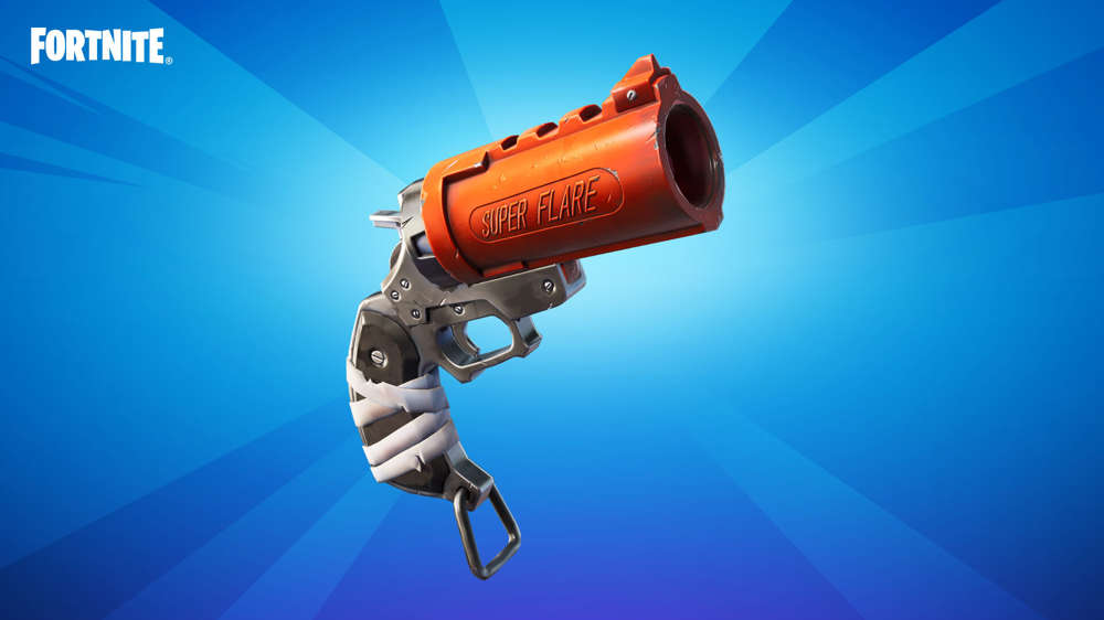 How to mark an opponent with a flare gun in Fortnite