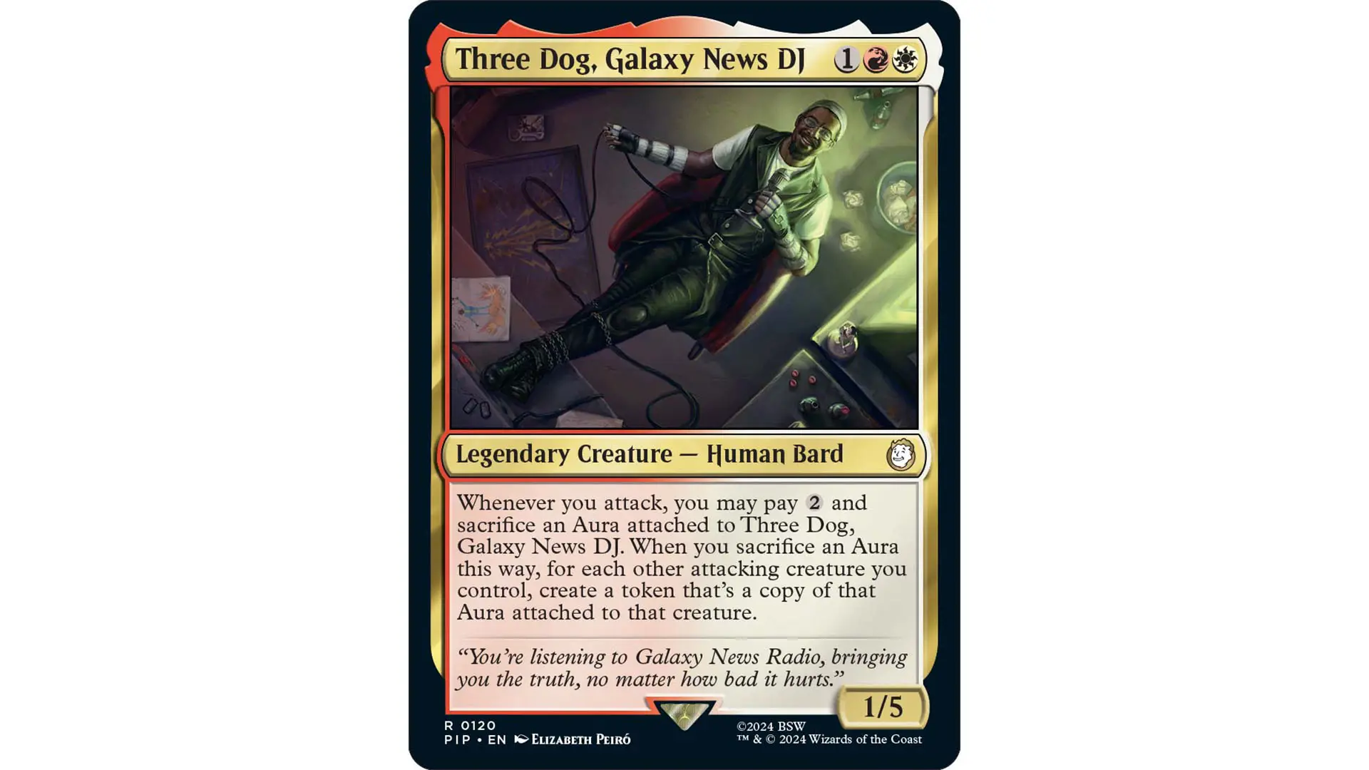 MTG Fallout 0012 Three Dog Galaxy News DJ Main