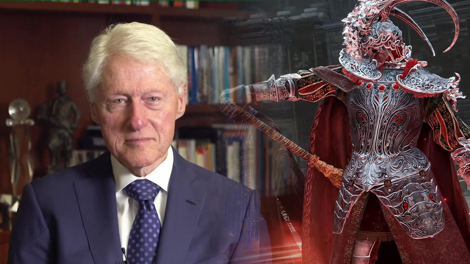 Elden Ring's Bizarre Bill Clinton TGA Moment Ends In Arrest