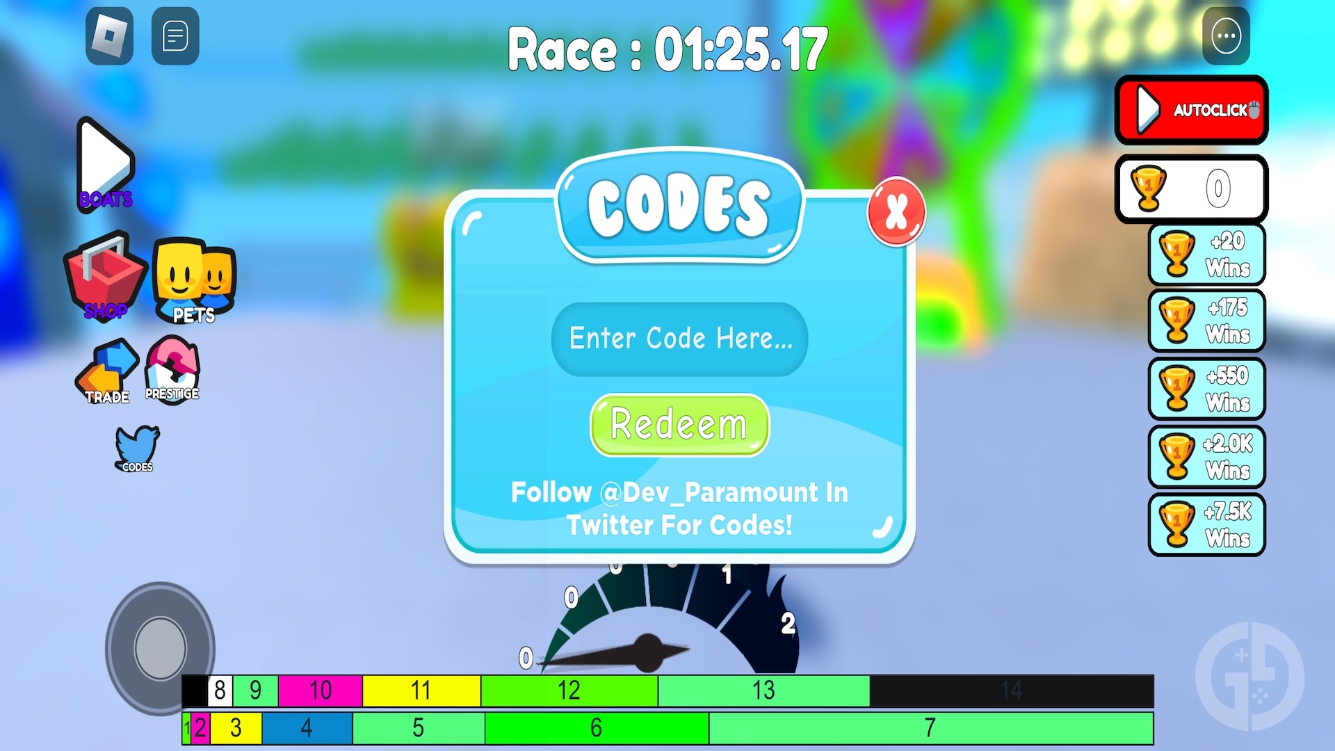 Все коды кликера Swim Race, которые можно обменять на бесплатные победы