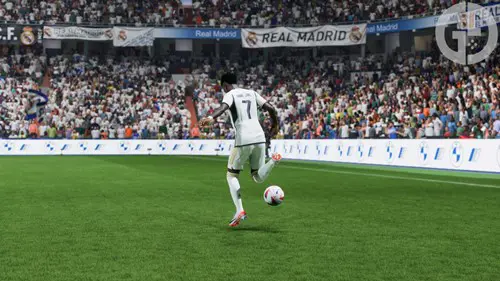 Image of Vini Jr doing a flair rainbow in EA FC 24