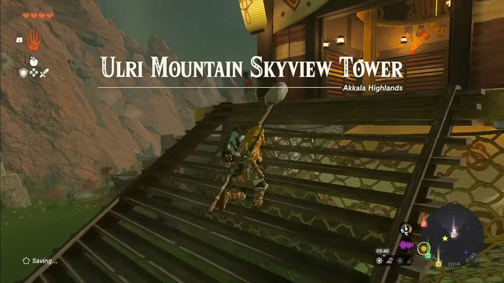 Zelda Tears of the Kingdom Ulri Mountain Skyview Tower: Where to find & how to activate