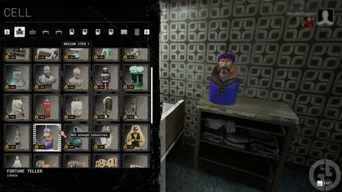 Cell customisation in The Outlast Trials