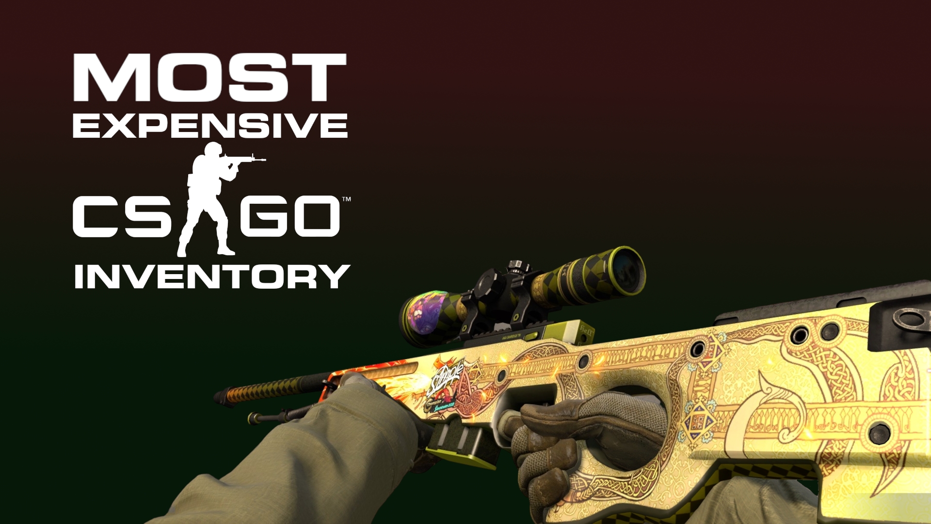 Who has the most expensive CSGO inventory?