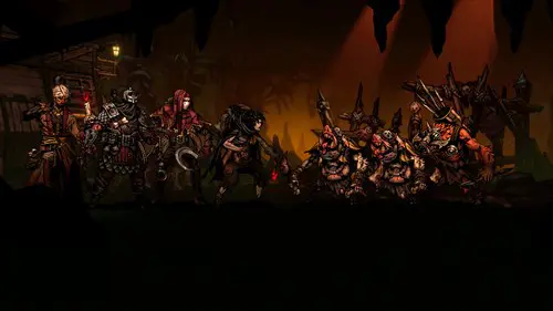 Darkest Dungeon II heroes key art