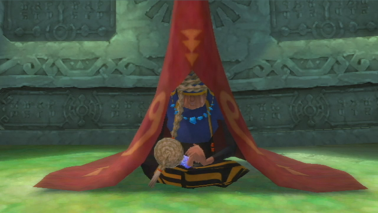 Skyward Sword Old Woman