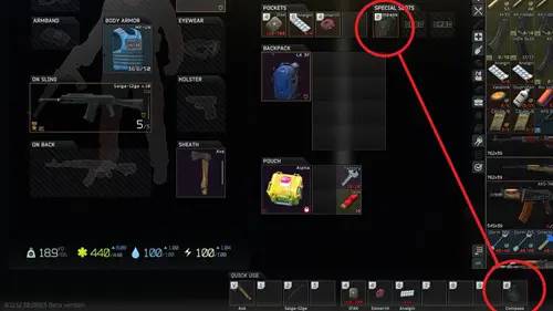 Escape From Tarkov How To Use Special Slot Items