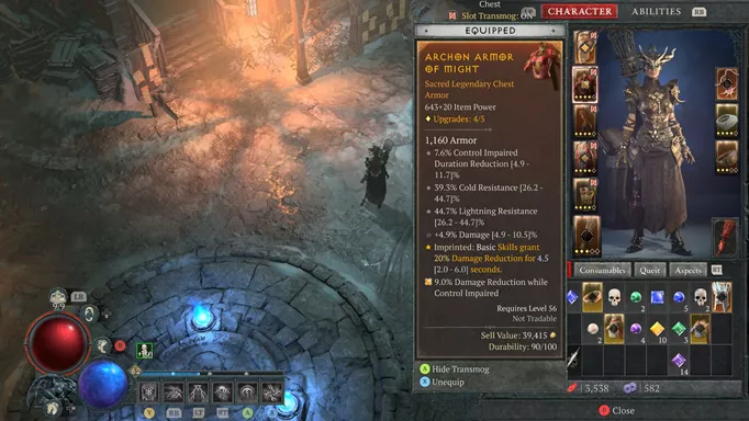 Unique Gear in Diablo 4