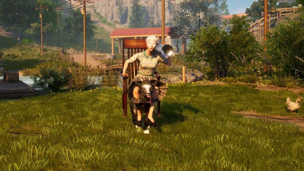 Follow these tips to complete the Tresspassing quest in Goat Simulator 3