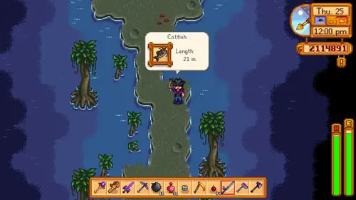 Stardew Valley Catfish locations