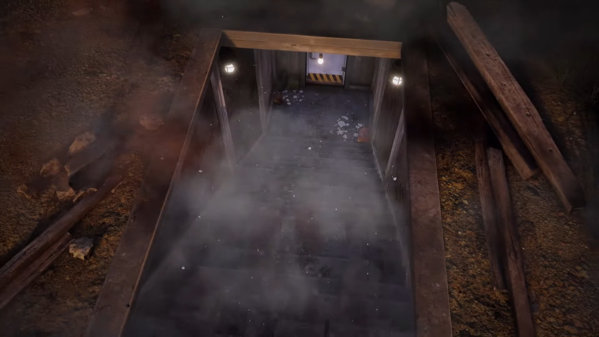 Image of a secret room entrance in PUBG