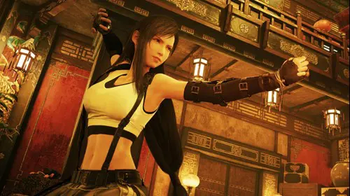 Tifa in Final Fantasy 7 Remake