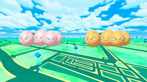 shiny exeggcute pokemon go can it be