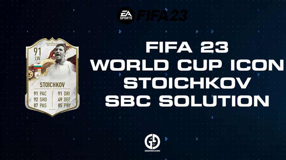 FIFA 23 World Cup Icon Stoichkov SBC Solution