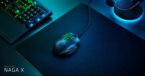 promotional image of the Razer Naga X