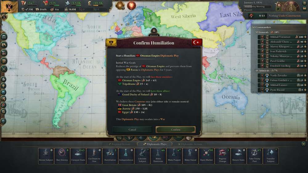 How To Declare War In Victoria 3