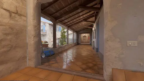 Image of apartments on Inferno in CS2