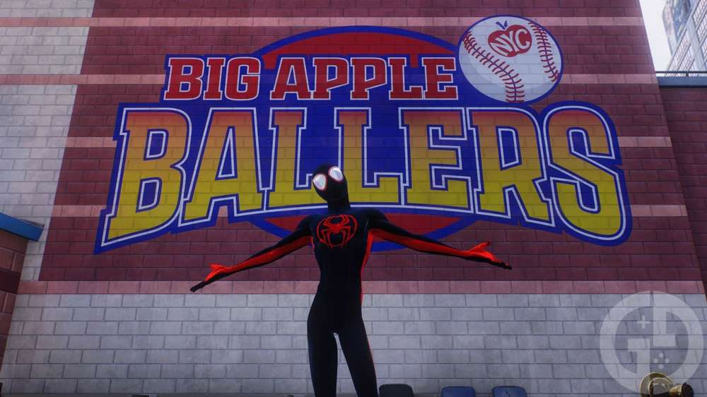 How to find the Big Apple Ballers Stadium in Spider-Man 2