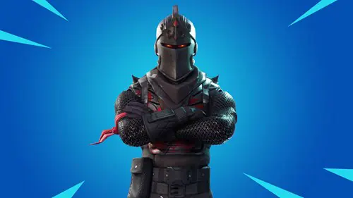 The rare Black Knight skin in Fortnite