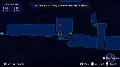 Raging Sea Spirited Sand Jar map locations in Prince of Persia: The Lost Crown