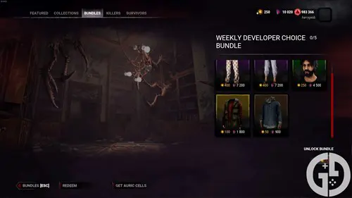 Image of the Weekly Developer Choice Bundle in Dead by Daylight