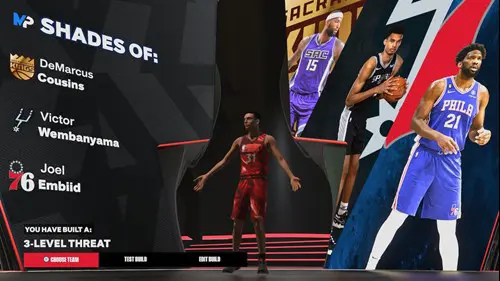 Shades of best NBA 2K24 Center build