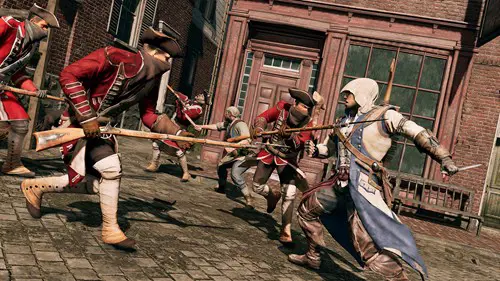 Assassin's Creed 3 gameplay with Ezio