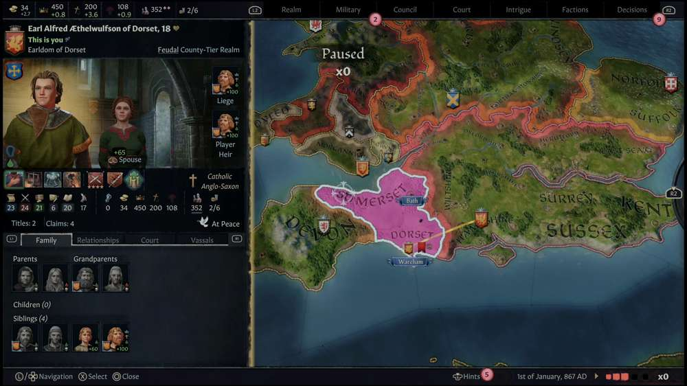 Crusader Kings 3 PS5 Review: "A Truly Engrossing Experience, Unmatched In Scope"