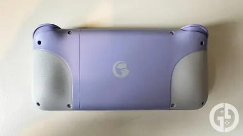 The back of the GameSir X2s controller