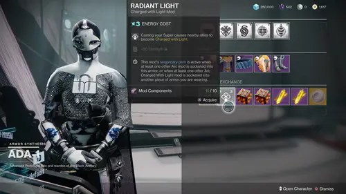 Buy Destiny 2 Radiant Light from Ada-1.