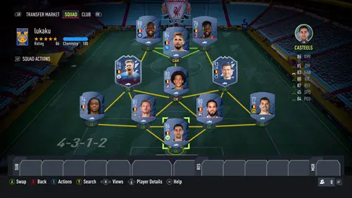 FIFA 22 Pre Season Transfer Lukaku best squad