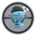 Fashionable Wooper in Pokemon GO