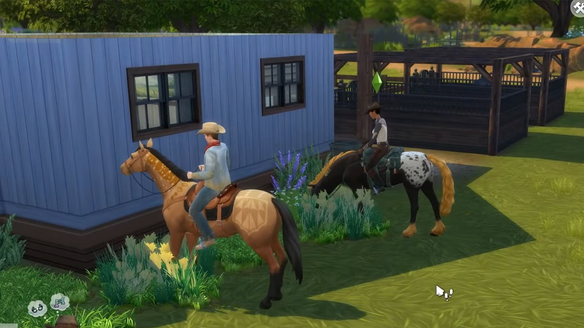 Screenshot of Prairie Grass in The Sims 4 Horse Ranch