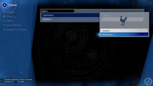 Performance mode, the best Final Fantasy 7 Rebirth graphical mode