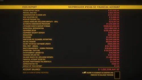 Hardspace Shipbreaker Tips: Ignore The Debt At First