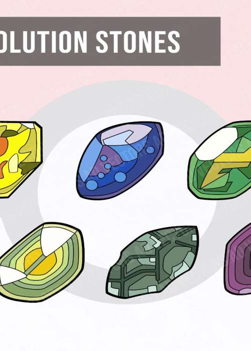 All Pokemon that evolve by using Evolution Stones