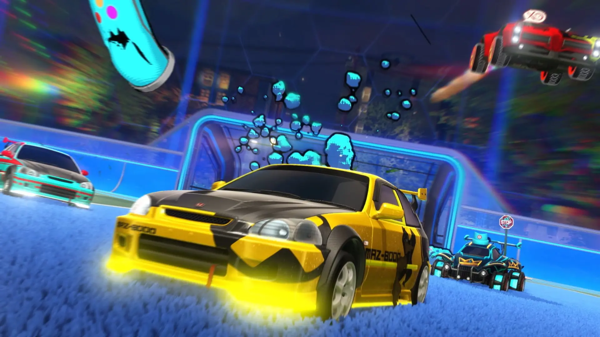 Key art for Rocket League