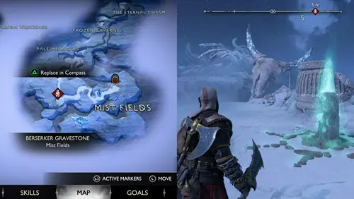 god of war ragnarok berserker gravestone locations nilfheim skjothendil the unerring