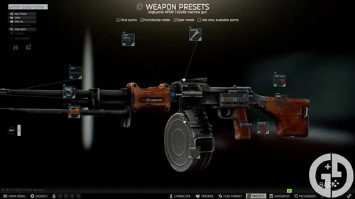 Image of the RPDN in Escape from Tarkov