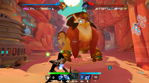 Gigantic RE combat