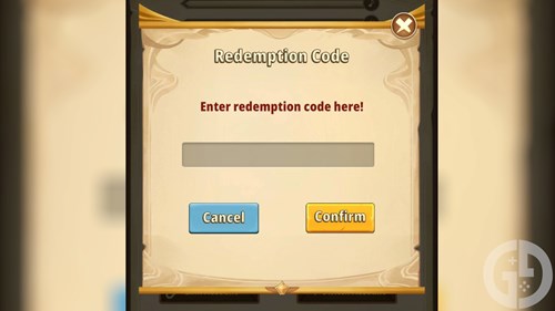 Image showing you how to redeem codes in Heroes Awaken