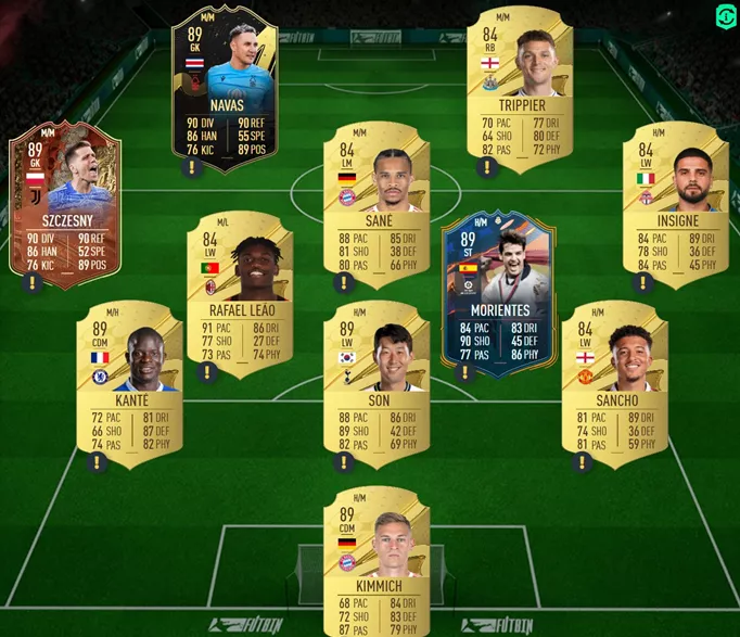 FIFA 23 88+ Prime, Mid or World Cup Icon SBC: Complete list of all