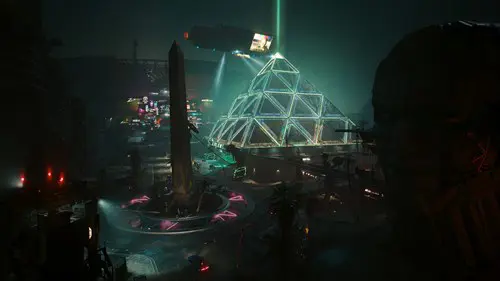 Image of the Heavy Hearts Club in Cyberpunk 2077 Phantom Liberty DLC