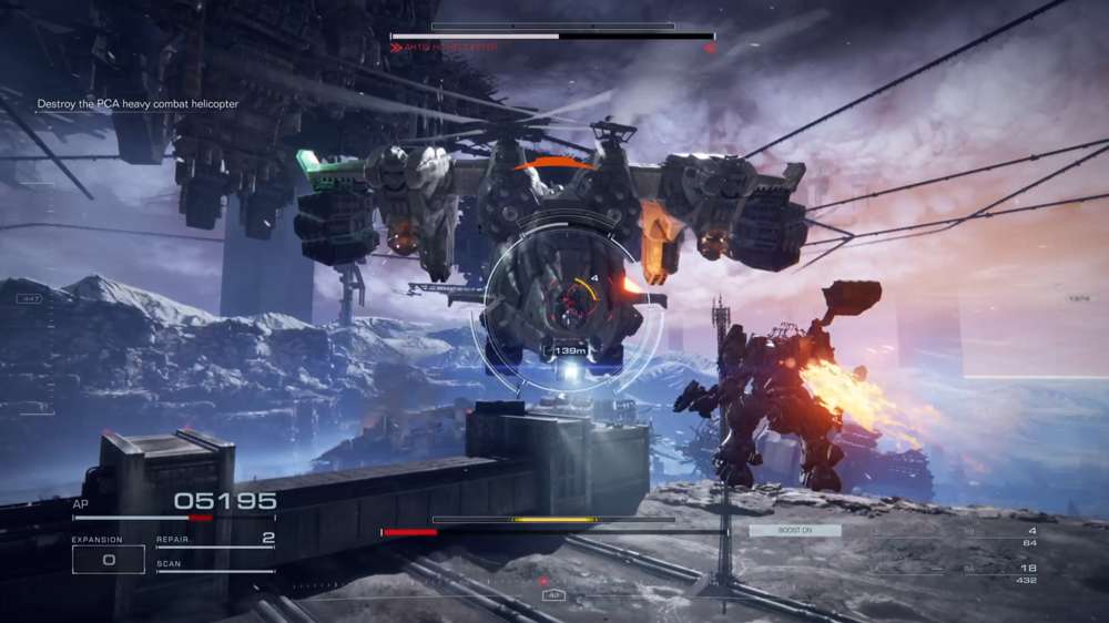 How to beat the 'PCA Heavy Combat Helicopter' in Armored Core 6