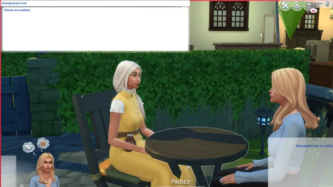 Modo Debug no The Sims 4 