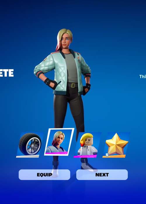 How to get free Jackie skin in Fortnite Rocket Racing